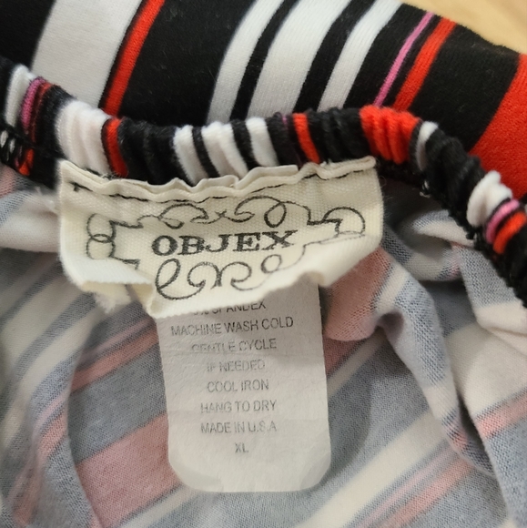 Stripped Slit Dress - Picture 4 of 4